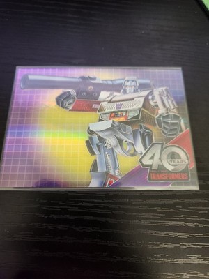 2026 Dynamite Transformers 40th Anniversary Metal Trading Cards Base - U-Pick