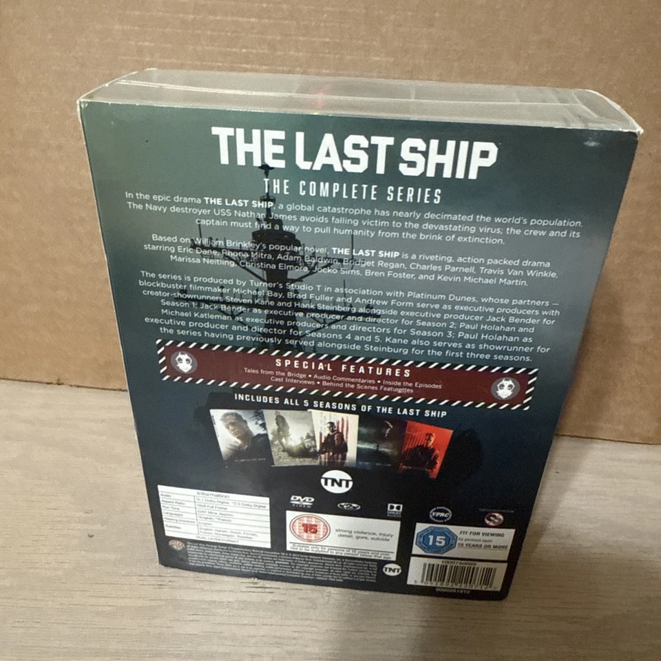 The Last Ship: The Complete Series (DVD) Eric Dane Adam Baldwin Charles Parnell - Image 2 of 4