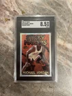 1996 Topps Michael Jordan Season's Best Sticky Fingers card# 18 SGC 8.5 NM-MT+