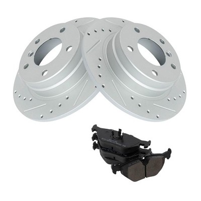 Rear Brake Pad & Rotor Kit Performance-Grade Type 2946870395