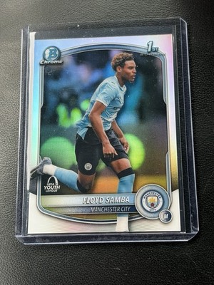 2025-26 Topps Chrome UEFA Club Competitions 1st Bowman Floyd Samba