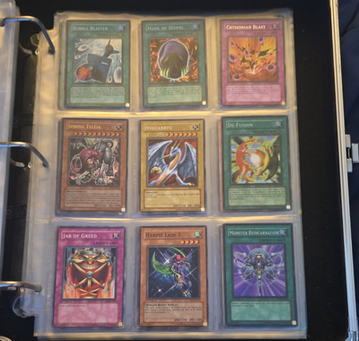 Konami Yu-Gi-Oh! TCG 9-Card Lot Harpie Lady Bubble Blaster 1st Ed English