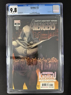 Avengers #33 CGC 9.8 1st Knights of Khonshu Origin of Uru Marvel 2020 Key NM/M