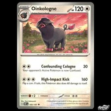 Oinkologne 183/197 Uncommon Obsidian Flames Pokemon NM