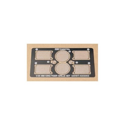 TAMIYA 35167 PHOTOCUT KING TIGER PHOTO-ETCHED GRID SET 1/35