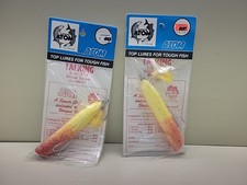 Atom 56p Big Game Fishing Lure 2oz Talking Striper Swiper Impact Orange Yellow
