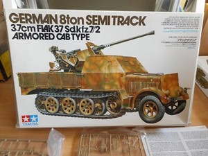 Trumpeter 01527 German 3.7cm Flak 43 Auf Selbstfahrlafette