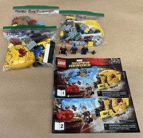 LEGO Marvel Super Heroes 76080 Ayesha's Revenge 4 Minifigures 323 Pieces No Box