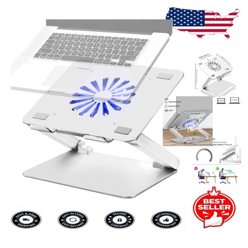 Lightweight Laptop Cooler with Four USB Hubs and Smooth Edges - Elegant Support - 第 1/9 張圖片