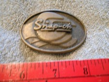 Vintage ORIGINAL Snap-on Tools SOLID BRASS BELT BUCKLE BTS SPP-439 MADE IN USA