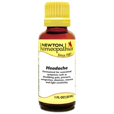 Newton Homeopathics Headache, 1 fl. oz. [30 ml]