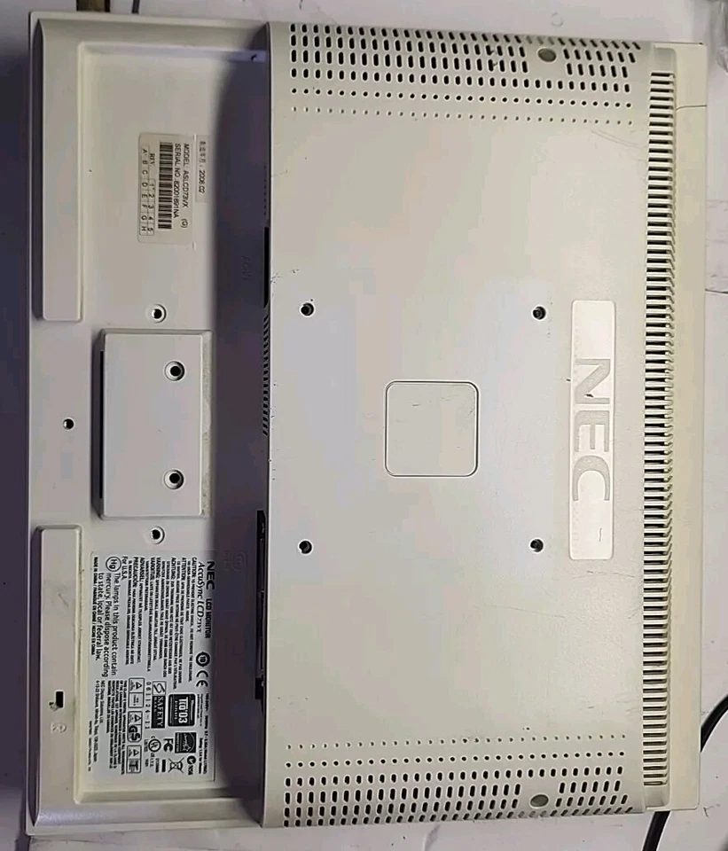 NEC AccuSync LCD73VX 17" LED Monitor - Free Shipping - Image 2 of 4