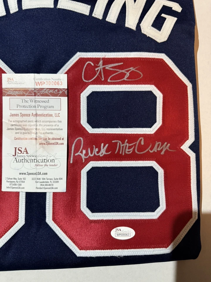 Curt Schilling Signed Jersey With inscription JSA - Image 2 of 4