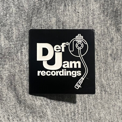 Def Jam Enamel Pin - Recordings - Record Label - Classic old