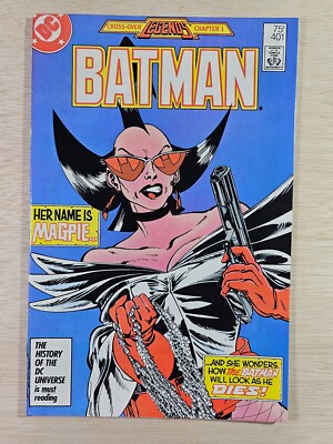 Batman #401 DC Comics 1986 Magpie FN Fine