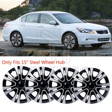 15 Set Of 4 Wheel Covers Full Rim Snap On Hub Caps Replacement For Honda Accord