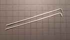 (2) 99.99% Pure Silver Rods 5" 14 Ga. for small mouth Mason Jar generator .9999