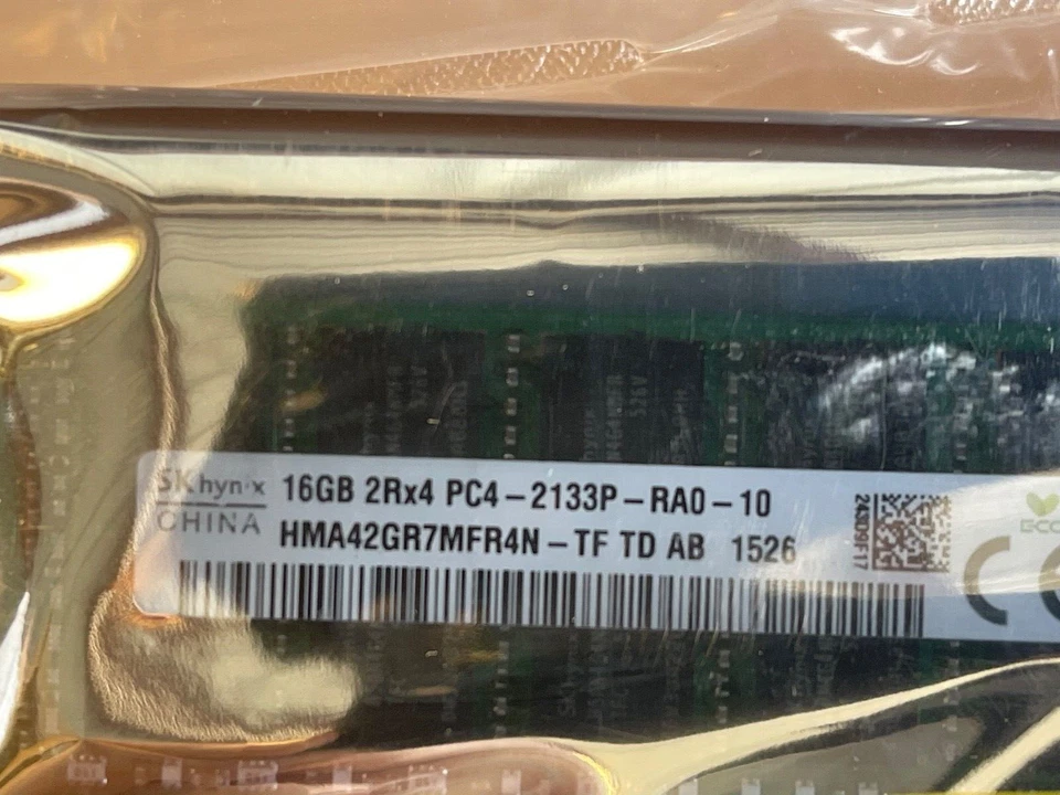 NEW Dell W9F58 16GB PC4-17000 DDR4 2133MHz ECC Registered CL15 288-Pin DIMM - Image 3 of 4
