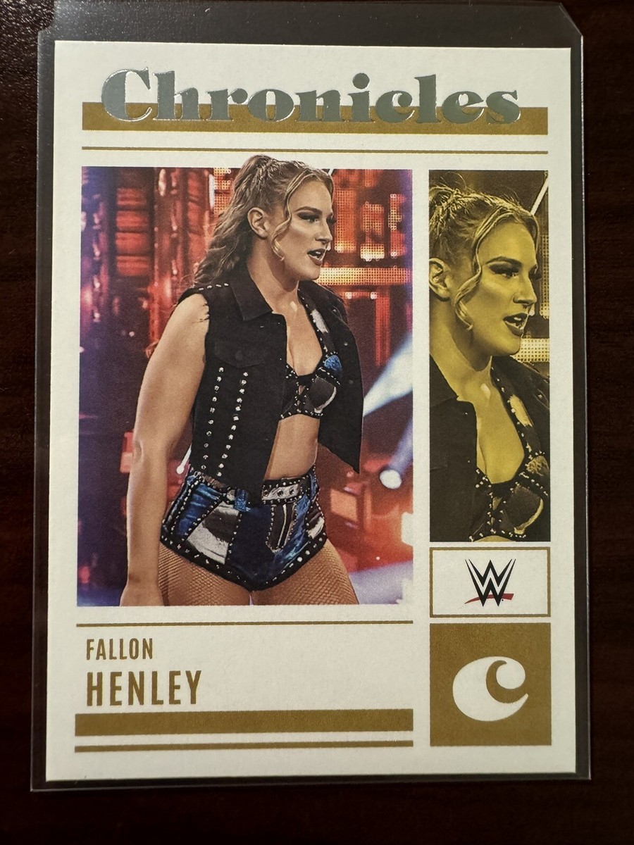 10枚限定 WWE Fallon Henley 直筆サインカード 2023 Panini Chronicles WWE Fallon Henley #73 | eBay