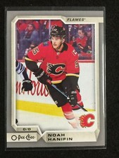 2018-19 O-Pee-Chee Hockey Silver Update Noah Hanifin #604 Calgary Flames🔥🏒🔥