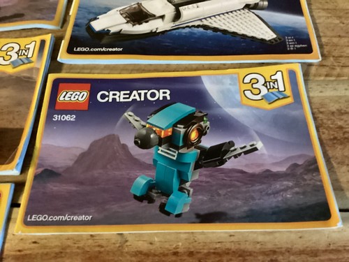 LEGO CREATOR 31062 31066 INSTRUCTION MANUALS - CAN SEPERATE - Picture 6 of 6