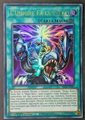 L' UNIONE FA LA FORCE Ultra Rare auf Italienisch MP20-IT247 YUGIOH