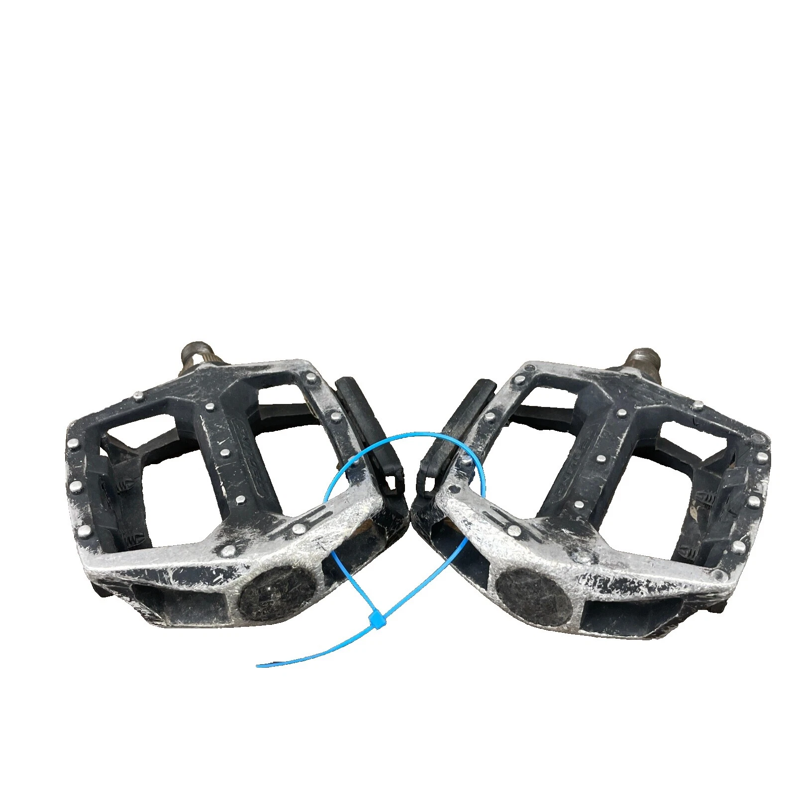 Pedales de Bicicleta Negro Red Line Aleación