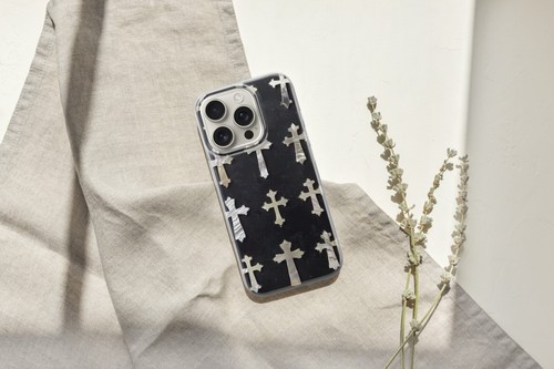 Gothic Cross Phone Case Y2K Cover for iPhone 16 for Pixel 9 for Samsung S25 PC89 - 第 9/24 張圖片