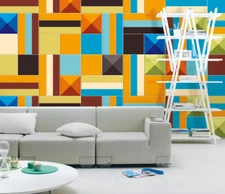 3D Color Graphics G15241 Wallpaper Wall Murals Removable Self-adhesive Honey