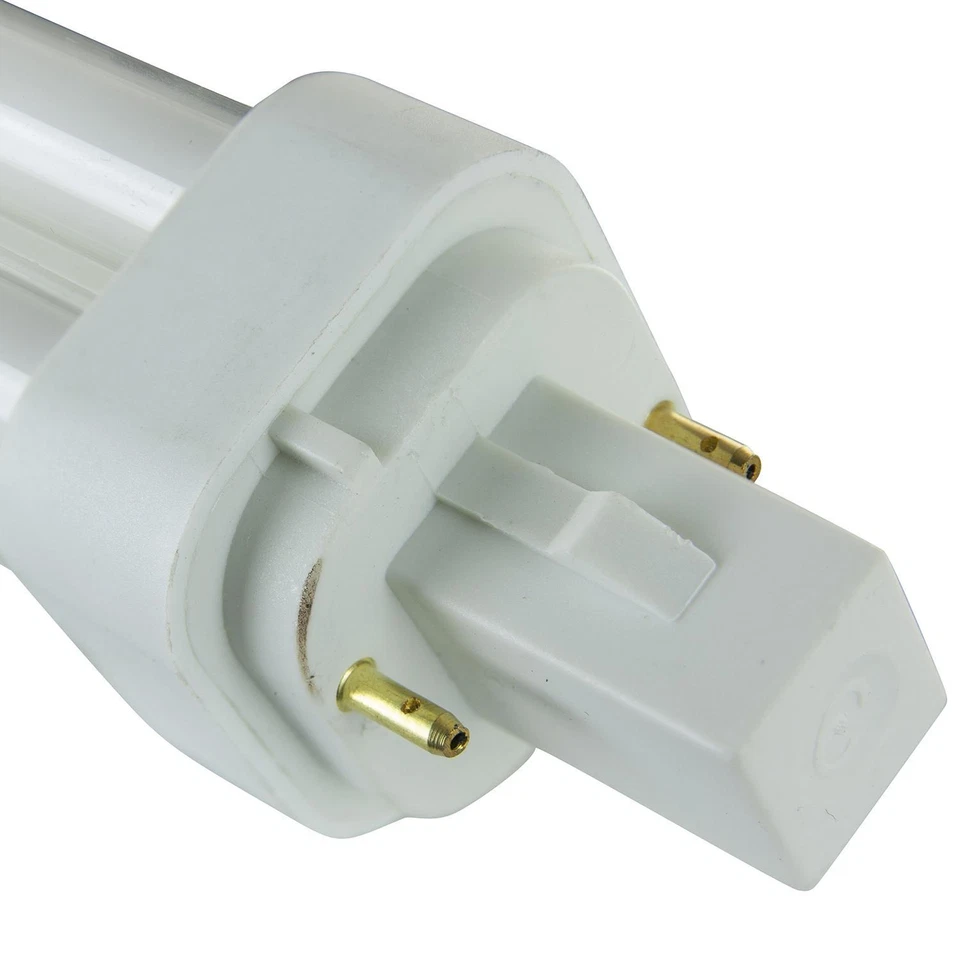 Sunlite 18W PLD 2Pin Double UShaped Twin Tube G24D2 Plugin 3000K Warm White Bulb - Image 2 of 2