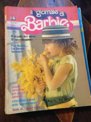 IL GIORNALE DI BARBIE N°14 1983 MATTEL VINTAGE MAGAZINE RIVISTA X