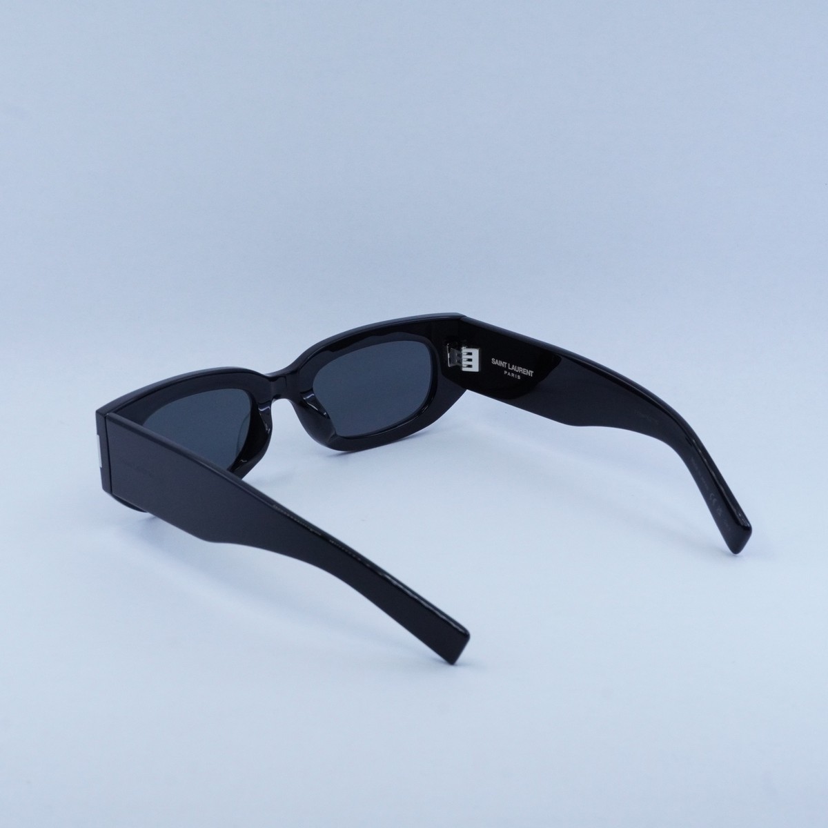 New SAINT LAURENT SL697 001 Black/Black 51-21-140 Sunglasses | eBay