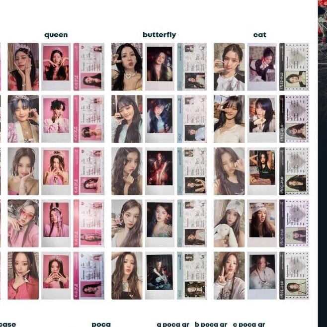 G)I-DLE ALBUM I FEEL CAT BUTTERFLY QUEEN VERSION ID - POLA