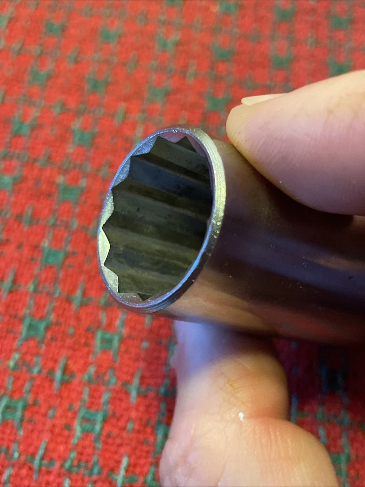 Vintage MASTER MECHANIC 13/16”  Deep Socket 3/8 Drive M1326 USA 🇺🇸 NOS - Image 3 of 4