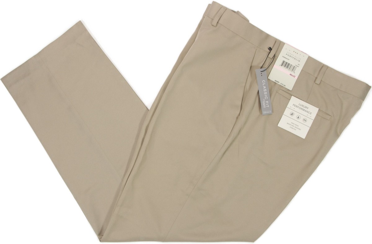 PERRY ELLIS Portfolio Classic Fit Luxury dress Pants-40 x32-NEW