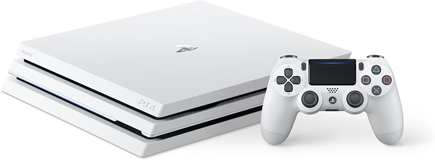 Playstation4 Pro Ps4 Console Glacier White 1tb Cuh-7000bb02