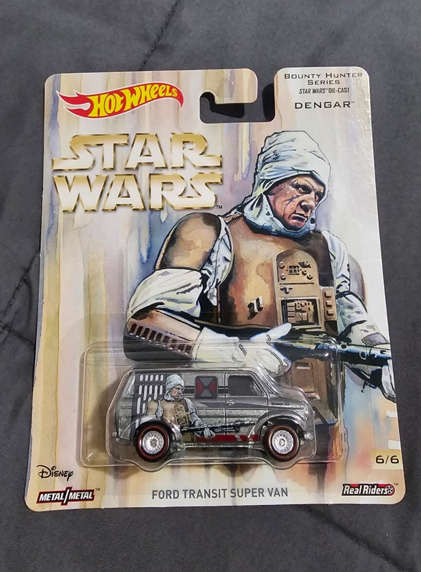 2017 Hot Wheels Star Wars (Pop Culture) 6/6 Dengar Ford Transit 
