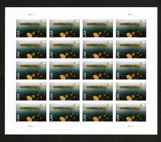#C148MHN SCENIC AMERICAN LANDSCAPES VOYAGEURS NATIONAL PARK SHEET $16.00(2012)