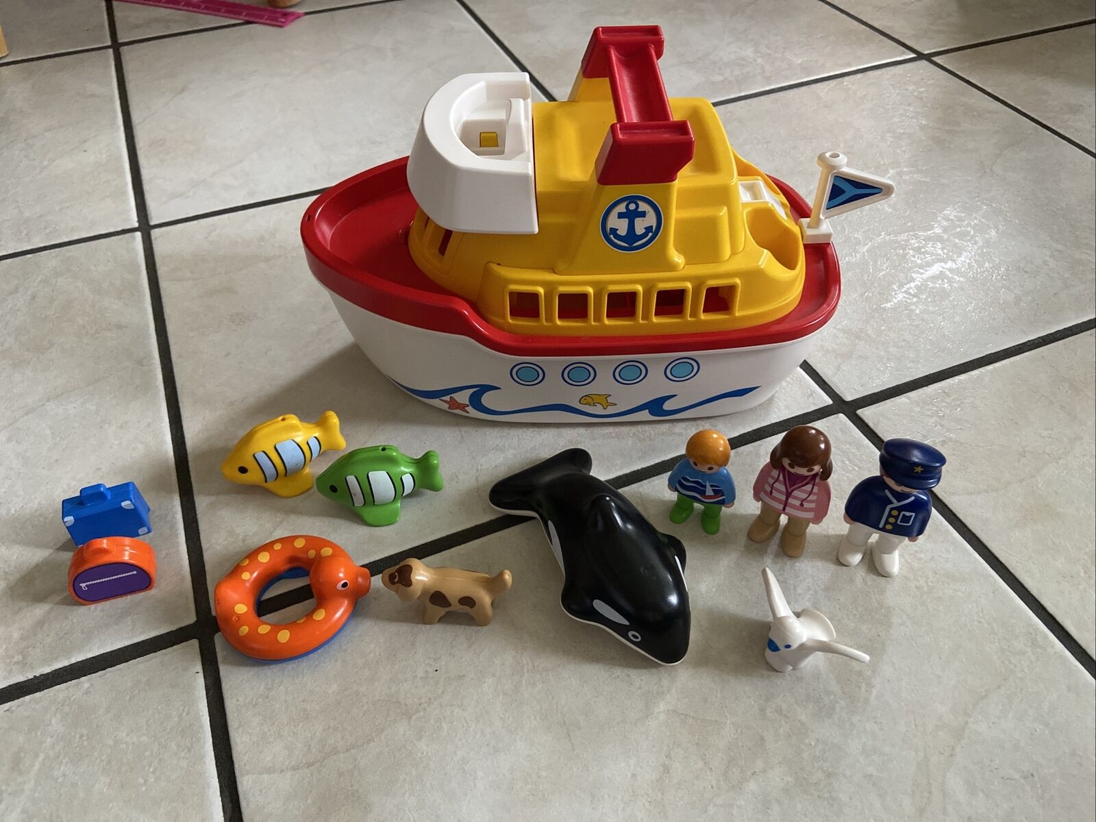 Factureerbaar organiseren nogmaals Playmobil 123 My Take Along Boat Ship 6957 *pre-owned* Complete (no box) |  eBay