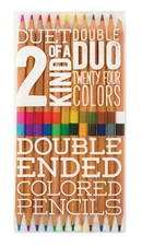 Double Ended Colored Pencils 2 OF A KIND COLORED PENCILS OOLY INTL Arrivals Rare