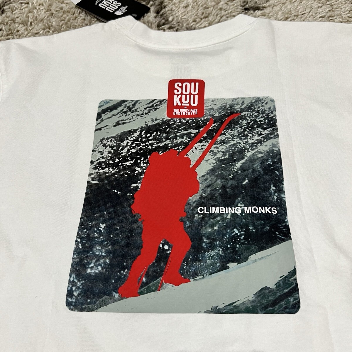 The North Face x Undercover Soukuu Climbing Monks White T-Shirt