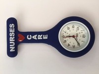 Firsthand Healthcare Therapist Nurse's Care Navy Blue Round Silicone Watch Firsthand Healthcare Therapist Nurse's Care Navy Blue Round Silicone Watch
