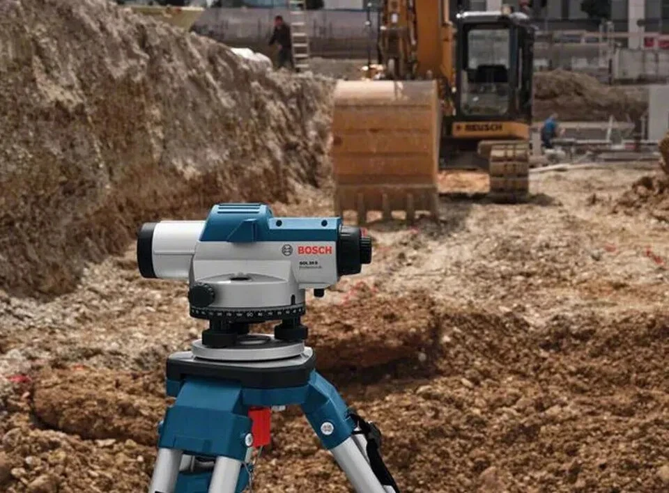 SURVEYING Bosch GOL 26X Auto Optical Level Outdoor Robust Survey 26x 1.6mm 30M - Image 3 of 4