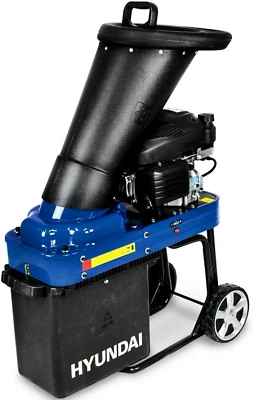 HYUNDAI BIOTRITURATORE MOTORE A SCOPPIO PORTATILE CIPPATORE TRITURATORE DA GIARDINO