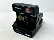 Polaroid Sun 660 Instant Film Camera AutoFocus With Strap - No Films, Untested