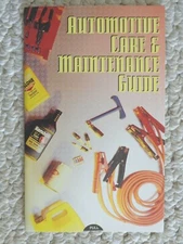 Automotive Care & Maintenance Guide Slide. Auto Care & Repair Guide (#3519)