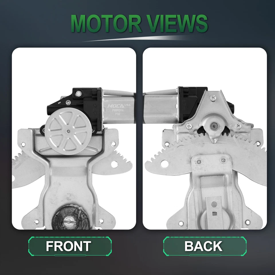 2x Front Power Window Regulator Fit Chevrolet Colorado GMC Canyon Isuzu - Изображение 3 из 4