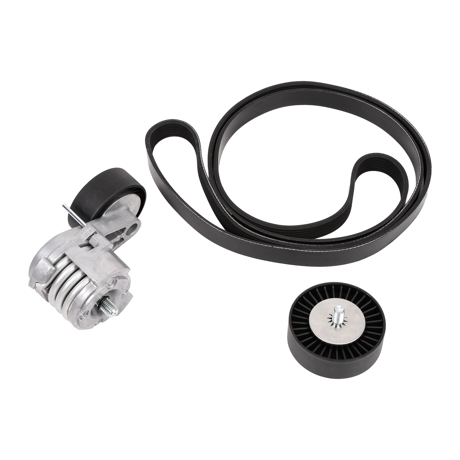 Brand New Drive Belt Pulley Tensioner Kit w/ Bolt For BMW E90 E91 E92