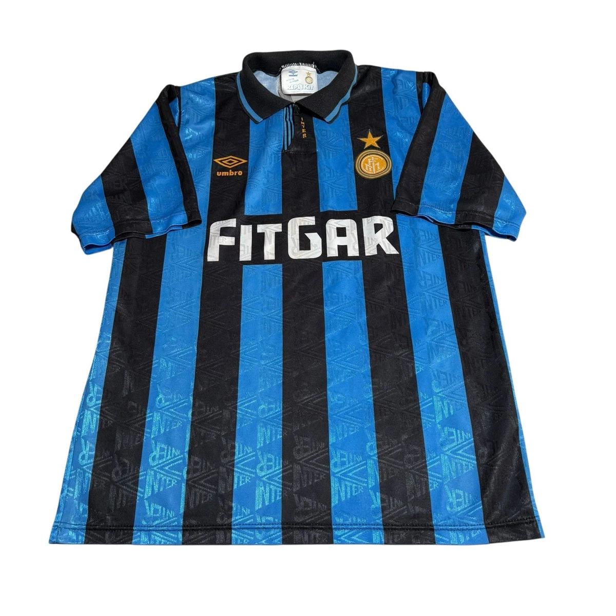 Umbro Inter Milan Home Memorabilia Football Shirts Italian Clubs