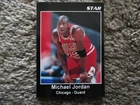 MICHAEL JORDAN STAR BASKETBALL AD CARD